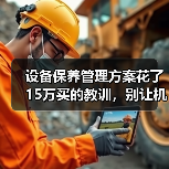 设备保养管理方案花了15万买的教训,别让机器替你交学费(图3) 设备保养管理方案花了15万买的教训,别让机器替你交学费(图3)