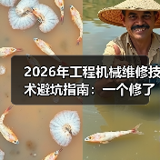 2026年工程机械维修技术避坑指南:一个修了8年挖机的老手自述(图4) 2026年工程机械维修技术避坑指南:一个修了8年挖机的老手自述(图4)