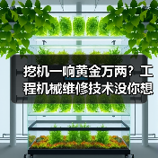 挖机一响黄金万两？工程机械维修技术没你想的那么简单