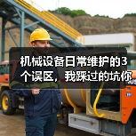 机械设备日常维护的3个误区,我踩过的坑你别再踩了(图3) 机械设备日常维护的3个误区,我踩过的坑你别再踩了(图3)