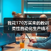 我花170万买来的教训：柔性自动化生产线不是越贵越好（图4）