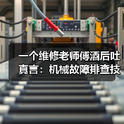一个维修老师傅酒后吐真言:机械故障排查技巧,90%的人第一步就错了(图2) 一个维修老师傅酒后吐真言:机械故障排查技巧,90%的人第一步就错了(图2)