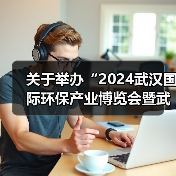 关于举办“2024武汉国际环保产业博览会暨武汉国际水科技博览会”的通知(图1) 关于举办“2024武汉国际环保产业博览会暨武汉国际水科技博览会”的通知(图1)