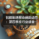 智能制造展会最新动态：第四季度行业盛会一览（图4）