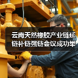 云南天然橡胶产业链延链补链强链会议成功举办