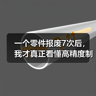 一个零件报废7次后,我才真正看懂高精度制造工艺(图2) 一个零件报废7次后,我才真正看懂高精度制造工艺(图2)