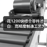 花1200块修个零件才明白:高精度制造工艺为什么贵得离谱(图2) 花1200块修个零件才明白:高精度制造工艺为什么贵得离谱(图2)