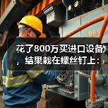 花了800万买进口设备，结果栽在螺丝钉上：数控系统国产化