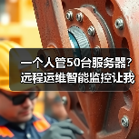 一个人管50台服务器?远程运维智能监控让我少熬了80个夜班(图1) 一个人管50台服务器?远程运维智能监控让我少熬了80个夜班(图1)