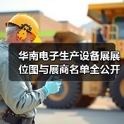华南电子生产设备展展位图与展商名单全公开（图3）