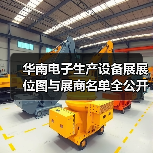 华南电子生产设备展展位图与展商名单全公开