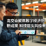 高交会聚焦数字经济创新成果 科技巨头共绘未来图景(图3) 高交会聚焦数字经济创新成果 科技巨头共绘未来图景(图3)