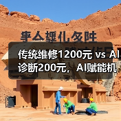 传统维修1200元 vs AI诊断200元,AI赋能机械设备真的靠谱吗?(图3) 传统维修1200元 vs AI诊断200元,AI赋能机械设备真的靠谱吗?(图3)