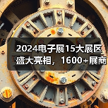 2024电子展15大展区盛大亮相,1600+展商免费邀您参观(图2) 2024电子展15大展区盛大亮相,1600+展商免费邀您参观(图2)