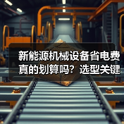 新能源机械设备省电费真的划算吗?选型关键三要素揭秘(图4) 新能源机械设备省电费真的划算吗?选型关键三要素揭秘(图4)