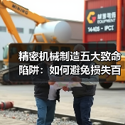 精密机械制造五大致命陷阱：如何避免损失百万？（图4）