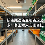 新能源设备真能省这么多？老工程人实测省钱秘诀大揭秘