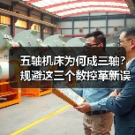 五轴机床为何成三轴?规避这三个数控革新误区(图3) 五轴机床为何成三轴?规避这三个数控革新误区(图3)