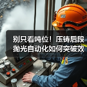 别只看吨位!压铸后段抛光自动化如何突破效率瓶颈?(图4) 别只看吨位!压铸后段抛光自动化如何突破效率瓶颈?(图4)