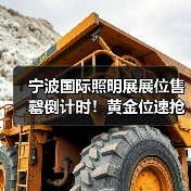 宁波国际照明展展位售罄倒计时!黄金位速抢攻略(图1) 宁波国际照明展展位售罄倒计时!黄金位速抢攻略(图1)