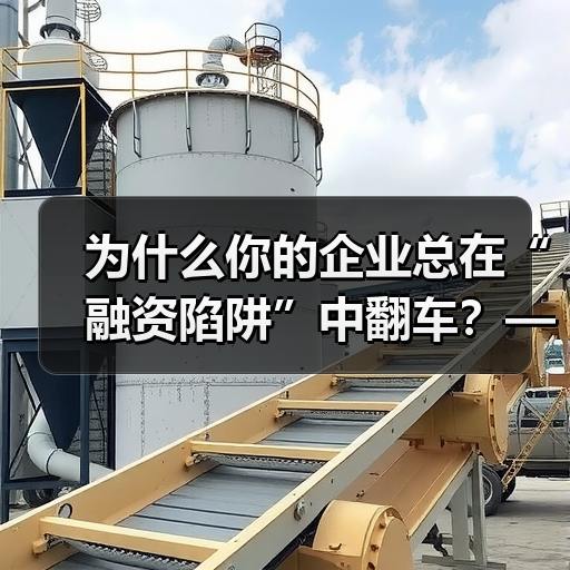 为什么你的企业总在“融资陷阱”中翻车?——从资本宠儿到债务弃儿,只差这步风控思维(图2) 为什么你的企业总在“融资陷阱”中翻车?——从资本宠儿到债务弃儿,只差这步风控思维(图2)