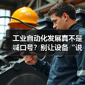 工业自动化发展真不是喊口号？别让设备“说”不如人懂