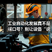 工业自动化发展真不是喊口号?别让设备“说”不如人懂(图4) 工业自动化发展真不是喊口号?别让设备“说”不如人懂(图4)