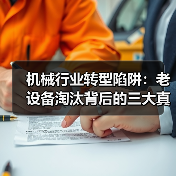 机械行业转型陷阱:老设备淘汰背后的三大真实教训(图3) 机械行业转型陷阱:老设备淘汰背后的三大真实教训(图3)