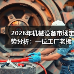 2026年机械设备市场走势分析：一位工厂老板的亏损与自救