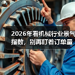 2026年看机械行业景气指数，别再盯着订单量了（图3）
