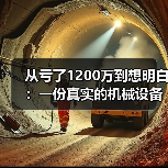 从亏了1200万到想明白：一份真实的机械设备行业分析（图2）
