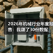 2026年机械行业年度报告：我翻了30份数据，发现了3个反常识信号（图4）