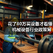 花了80万买设备才看懂：机械设备行业政策背后那点事（图3）