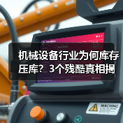 机械设备行业为何库存压库?3个残酷真相揭示销售误区(图1) 机械设备行业为何库存压库?3个残酷真相揭示销售误区(图1)