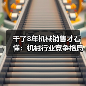 干了8年机械销售才看懂：机械行业竞争格局早就变天了