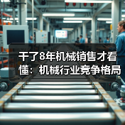 干了8年机械销售才看懂：机械行业竞争格局早就变天了（图3）