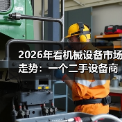 2026年看机械设备市场走势：一个二手设备商的真实生存笔记（图2）