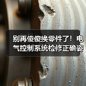 别再傻傻换零件了!电气控制系统检修正确姿势(图1) 别再傻傻换零件了!电气控制系统检修正确姿势(图1)