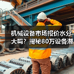 机械设备市场报价水分大吗？揭秘80万设备潜藏陷阱