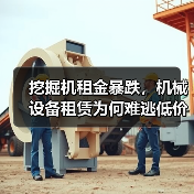 挖掘机租金暴跌,机械设备租赁为何难逃低价困局?陷阱揭秘(图3) 挖掘机租金暴跌,机械设备租赁为何难逃低价困局?陷阱揭秘(图3)