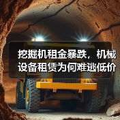 挖掘机租金暴跌,机械设备租赁为何难逃低价困局?陷阱揭秘(图2) 挖掘机租金暴跌,机械设备租赁为何难逃低价困局?陷阱揭秘(图2)