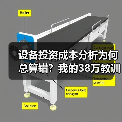 设备投资成本分析为何总算错?我的38万教训(图2) 设备投资成本分析为何总算错?我的38万教训(图2)