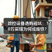 数控设备选购避坑：120万买错为何成废铁？