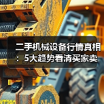 二手机械设备行情真相:5大趋势看清买家卖家博弈(图3) 二手机械设备行情真相:5大趋势看清买家卖家博弈(图3)