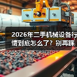 2026年二手机械设备行情到底怎么了?别再踩坑了!(图1) 2026年二手机械设备行情到底怎么了?别再踩坑了!(图1)