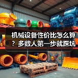 机械设备性价比怎么算？多数人第一步就踩坑了