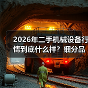 2026年二手机械设备行情到底什么样？细分品类差异与市场真相（图2）