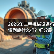 2026年二手机械设备行情到底什么样？细分品类差异与市场真相（图3）