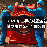 2026年二手机械设备行情到底什么样？细分品类差异与市场真相（图4）
