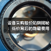设备采购报价陷阱揭秘:低价背后的隐藏费用到底有多少?(图3) 设备采购报价陷阱揭秘:低价背后的隐藏费用到底有多少?(图3)